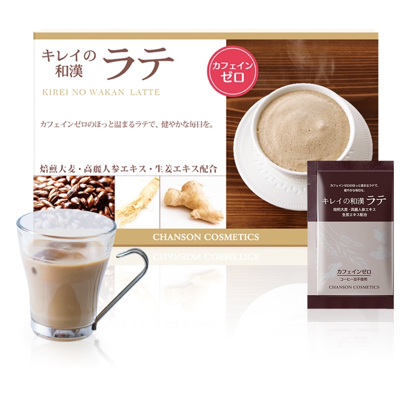 Beautiful Japanese and Chinese latte